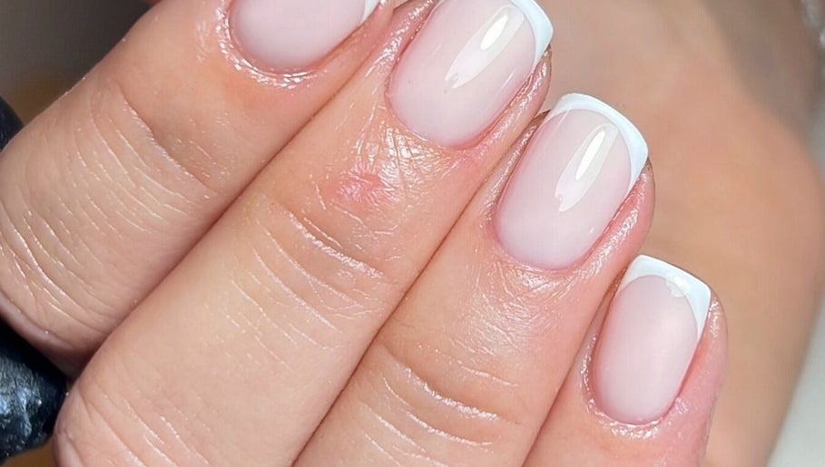 French manicure at Studio Twenty 8, Hawkhurst, England, GB showcases elegant nail arts.