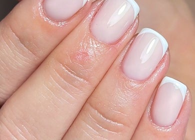 French manicure at Studio Twenty 8, Hawkhurst, England, GB showcases elegant nail arts.