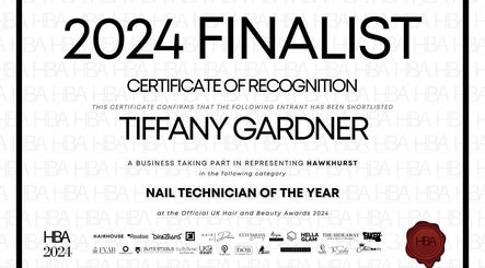 Studio Twenty 8 in Hawkhurst, England celebrates 2024 finalist recognition at the UK Hair and Beauty Awards.
