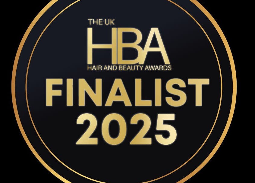 Studio Twenty 8, Hawkhurst, England: HBA Finalist 2025 badge displayed on a circular black and gold background.