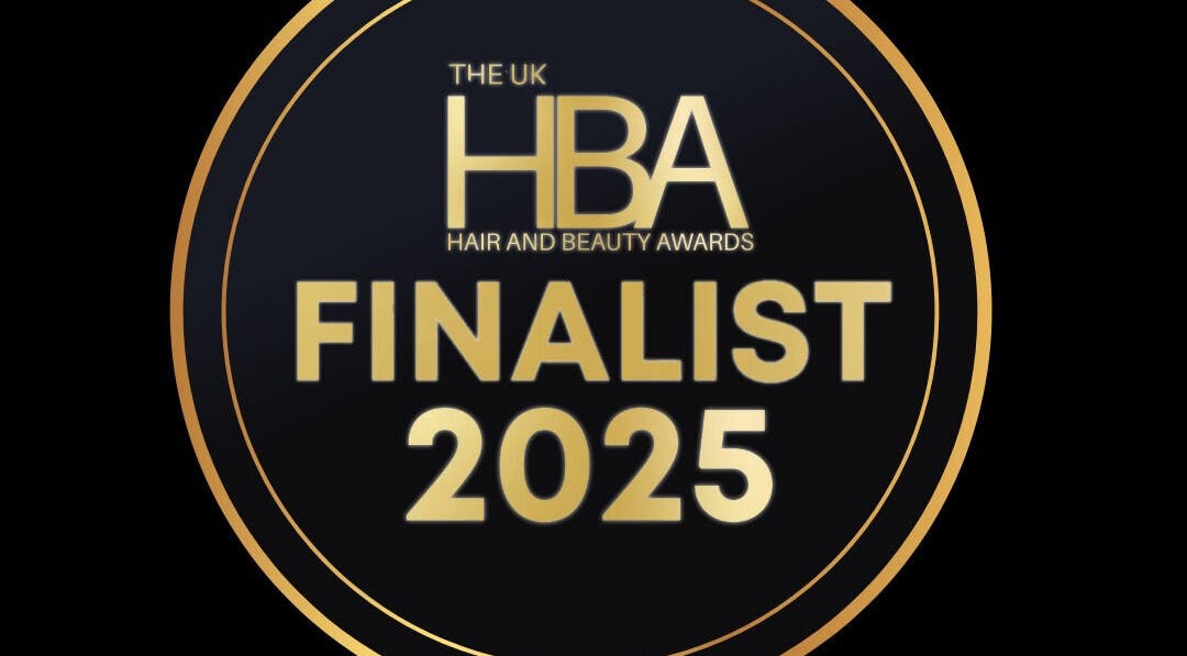 Studio Twenty 8, Hawkhurst, England: HBA Finalist 2025 badge displayed on a circular black and gold background.