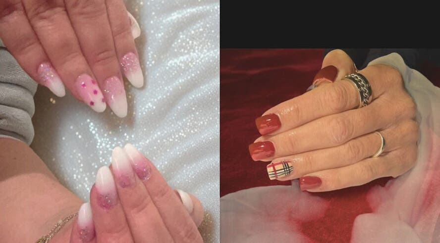 Designs d'ongles élégants chez Atelier Laura M, Vic-sur-seille, Grand Est, FR.