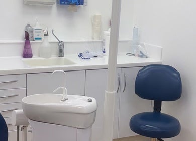 Studio Blancc treatment room with modern equipment in Telford, England, GB.