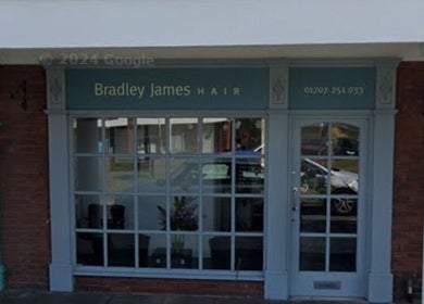 Front view of Hollies Beauty Room in Hatfield, England, GB showcasing chic exterior design.