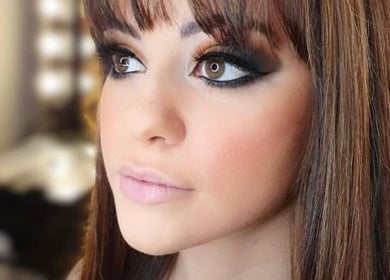 Striking eye makeup at Luxx Artistry, Germiston, Gauteng, ZA showcasing perfect blend and bold lashes.
