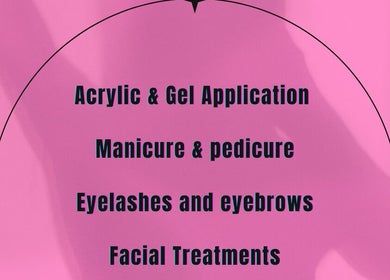 Services at The Pretty Plug Beauty Bar, Pietermaritzburg, Kwazulu-natal, ZA: acrylic, gel, manicure, pedicure.