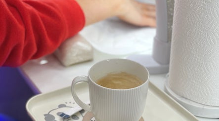Enjoy a coffee during a manicure at Amazing Nails & Spa, Dublin, County Dublin, IE. Relaxing ambiance and service.
