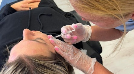 Professional facial treatment at Angel Face, Shildon, England, GB, enhancing skin rejuvenation.
