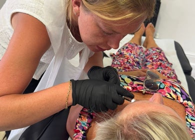 Expert precise beauty treatment at Angel Face, Shildon, England, GB for a rejuvenating experience.