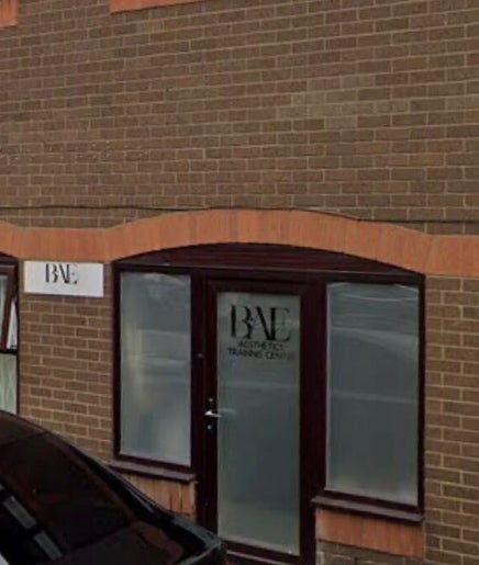 Street view of Glossed By Francesca venue in Luton, England, GB featuring a brick facade and large windows.