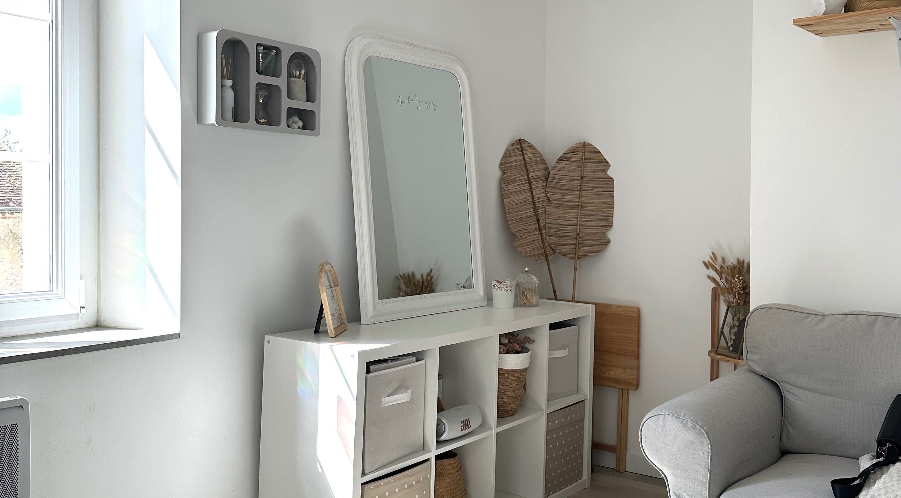 Coin de détente élégant chez Csiri Beauty, Nogent-sur-Vernisson, Centre-Val de Loire, FR.