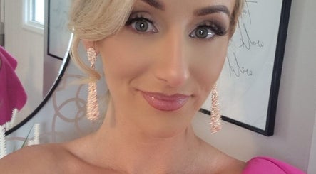 Elegant woman with pink attire at C Beauty Tinahely, Tinahely, County Wicklow, IE.