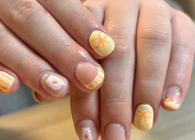 Colorful nail art at Nails By Katie in Coleraine, Northern Ireland, GB offers unique and stylish designs.