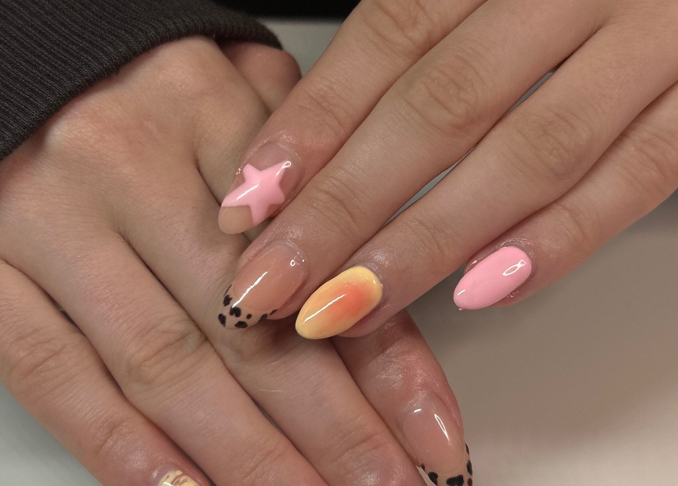 Unique nail designs at Nails By Katie in Coleraine, Northern Ireland, GB. Vibrant and stylish nail art.