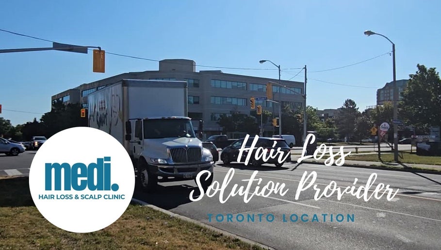 Exterior view of Medi Hair Loss & Scalp Clinic Toronto located in Toronto, Ontario, CA.
