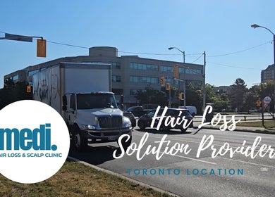 Exterior view of Medi Hair Loss & Scalp Clinic Toronto located in Toronto, Ontario, CA.
