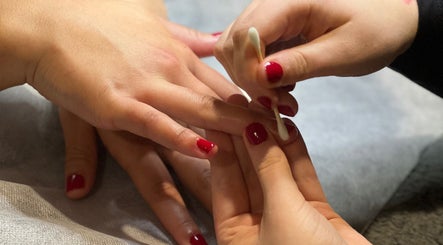 Expert manicure at Holmaibeauty, Wellington, Wellington Region, NZ, showcasing delicate nail care.