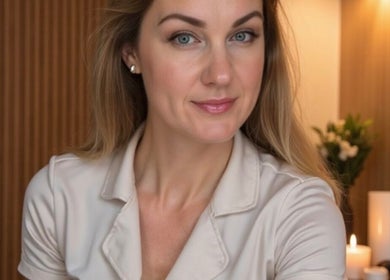 Professional therapist at Velvet Line, London, England, GB providing tranquil wellness services.