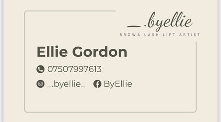 Contact details for _.byellie, brow and lash artist in Kilmarnock, Scotland, GB.