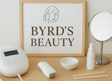 Byrd's Beauty Electrolysis setup with tools and mirror in Euclid, Ohio, US.