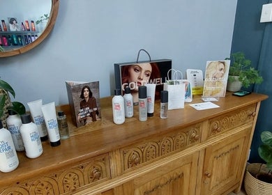 Therapy Hair Studio product display in Howick, Kwazulu-natal, ZA featuring hair care essentials.