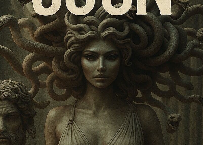 Скулптурен портрет в Barber studio Medusa the Gorgon, Пловдив, Пловдив, BG, вдъхновен от Медуза.