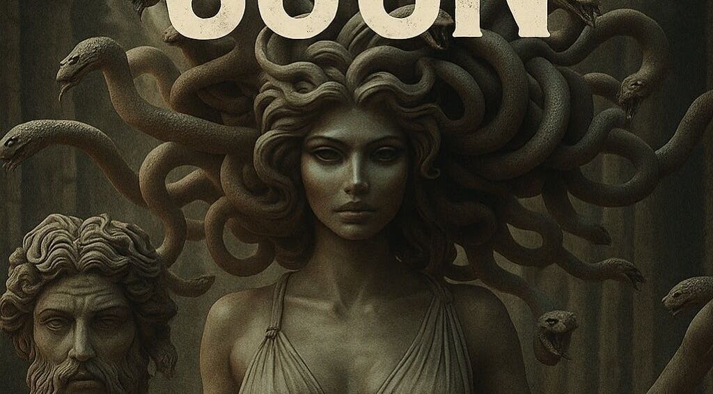 Скулптурен портрет в Barber studio Medusa the Gorgon, Пловдив, Пловдив, BG, вдъхновен от Медуза.