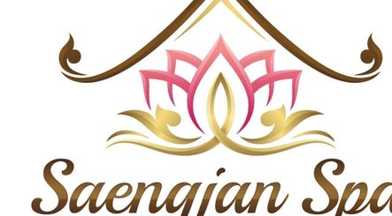 Logo of Saehgjan Spa Traditional Thai Massage in Liverpool, England, GB with intricate floral design.