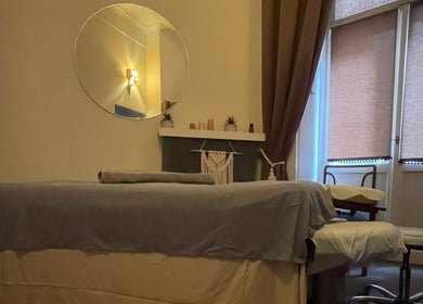 Pokój masażu w Strefa relaksu gabinet masażu, Warszawa, Województwo Mazowieckie, PL.