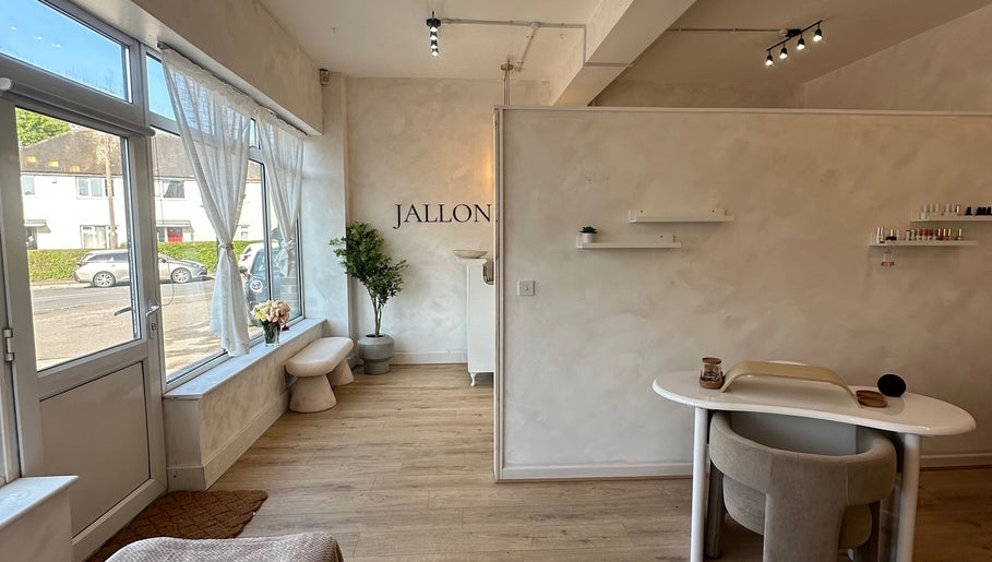 Bright interior of Hair By Macey Coles in Clifton, England, GB with modern decor and natural light.
