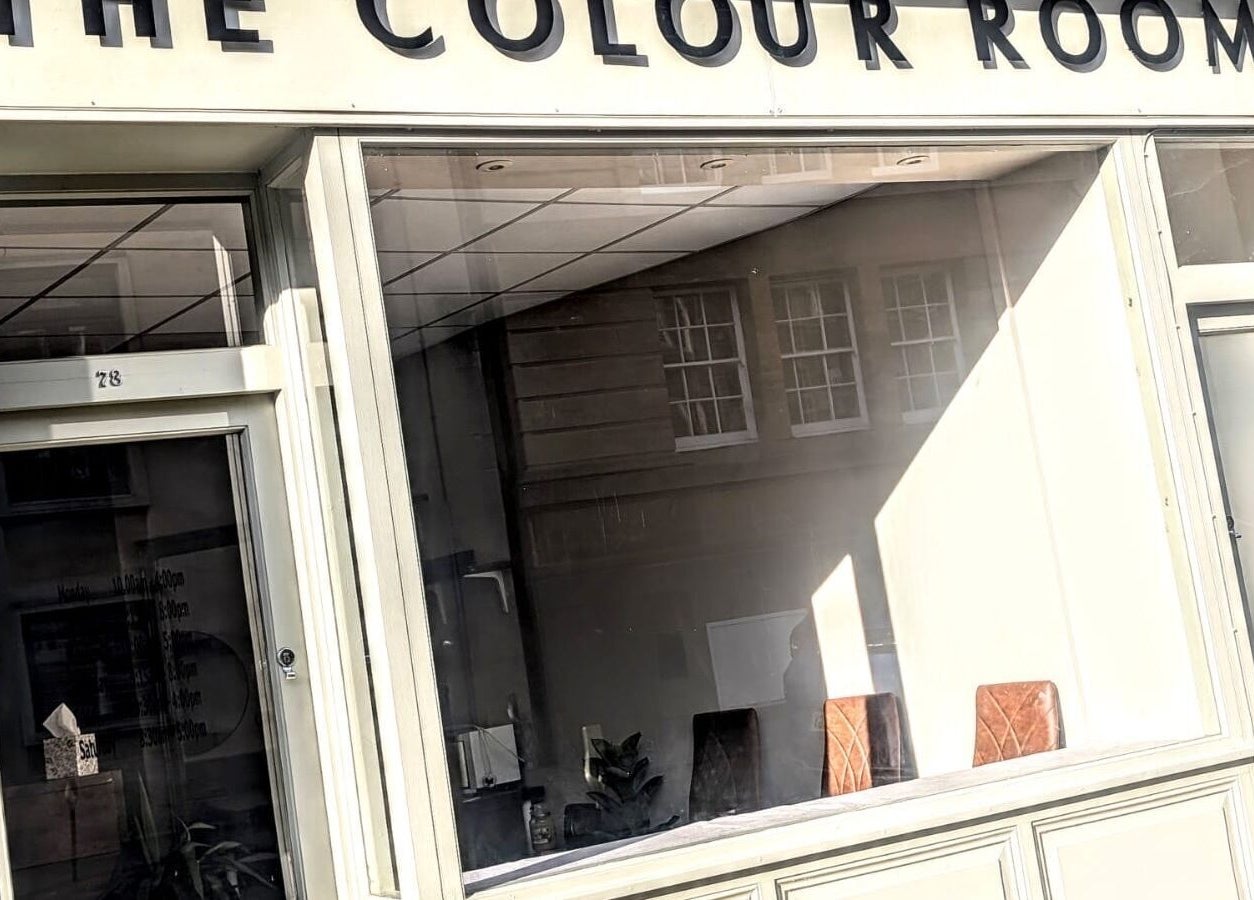 Elegant exterior of Danielle_TheColourRoom in Gloucester, England, GB showcasing modern design.