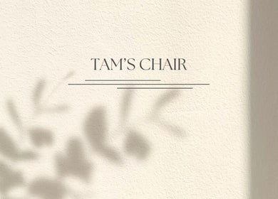 Logo of Tam's Chair in Cape Town, Western Cape, ZA with soft shadow design.