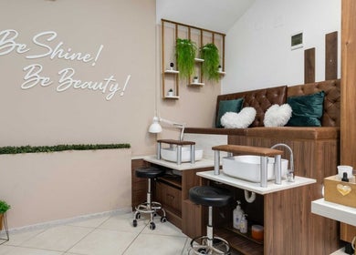 Салон за педикюр в Eximie Beauty Center, Сандански, Благоевград, BG с изискан интериор.