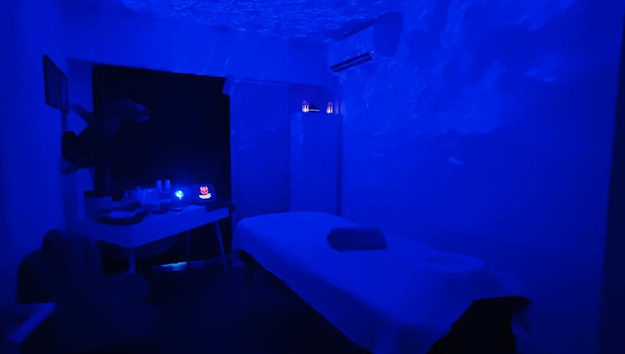 Chambre de relaxation lumineuse chez Dhelaroma, Nice, Provence-alpes-côte D'azur, FR.