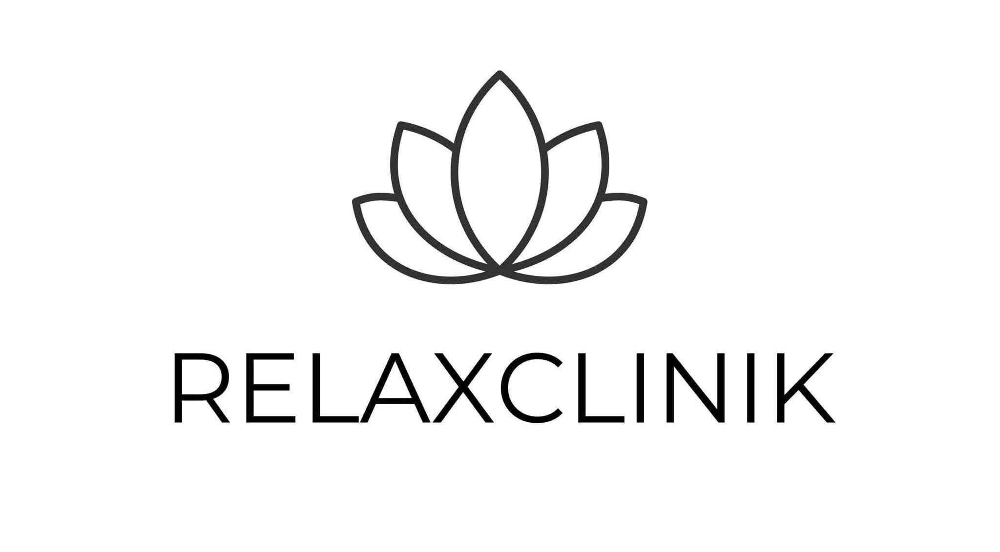 Logo Relaxclinic z lotosem w Lillestrøm, Akershus, NO.