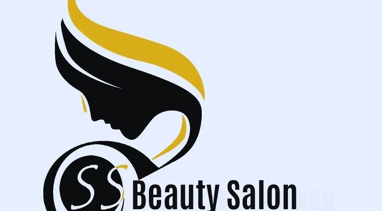 Logo of Ss Beauty Salon in Berea, Kwazulu-Natal, ZA featuring elegant silhouette and gold highlights.