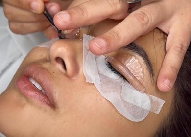 Eyelash treatment at Skin Allure by Sameera O’ Bemat, Cape Town, Western Cape, ZA enhancing natural beauty.