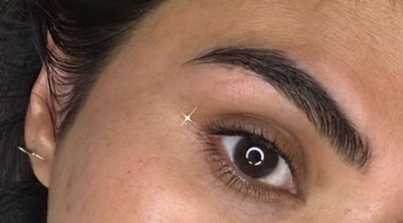 Close-up of a well-groomed eyebrow at Skin Allure by Sameera O’ Bemat, Cape Town, Western Cape, ZA.