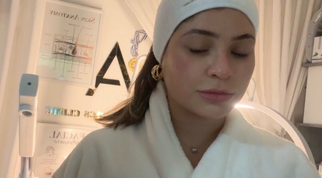 Relaxed client at Victoria aesthetic clinic, Rishon Lezion, Center District, IL.