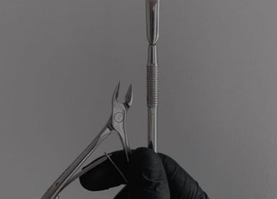 Manicure tools at Ease - The Beauty Lounge, Weston-super-Mare, England, GB.