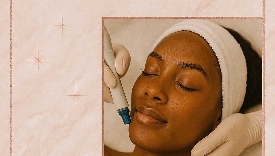 Facial treatment at The Lavish Lifestyle with Leondra, Houston, Texas, US, enhancing skin rejuvenation.