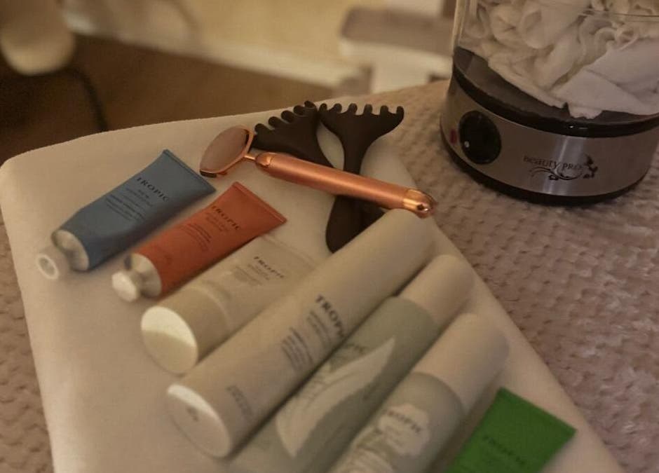 Skincare products and tools at K&S Beauty & Aesthetics, Redditch, England, GB for a relaxing experience.