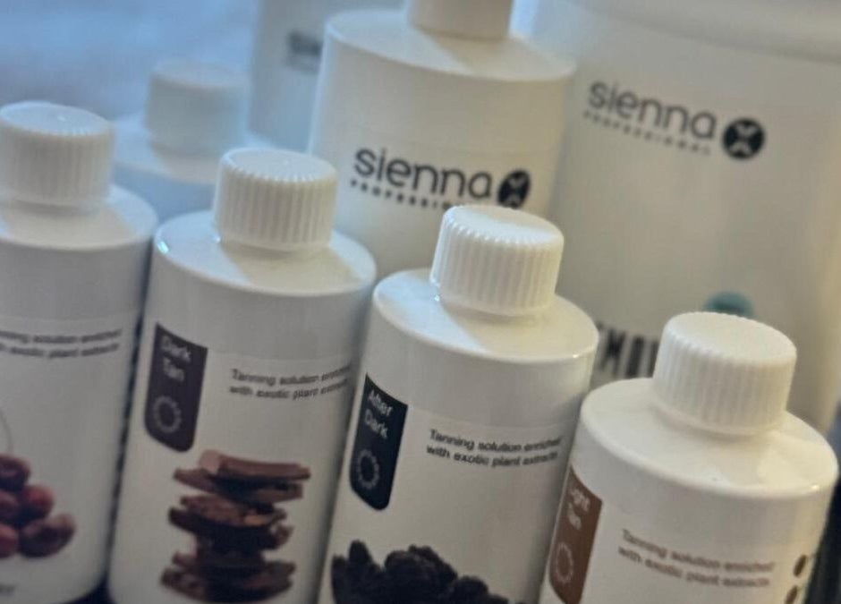 Tanning products at K&S Beauty & Aesthetics in Redditch, England, GB, showcasing quality skincare solutions.