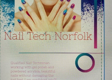 Colorful nail art by Nail Tech Norfolk, Wisbech Saint John's Fen End, England, GB