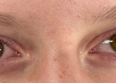 Close-up of enhanced eyelashes at Lashify Swindon, Swindon, England, GB showcasing professional beauty services.