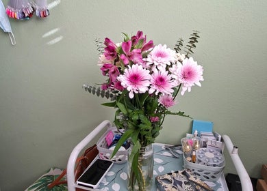 Fresh bouquet enhancing Tailored Nails & Lashes, Cape Town, Western Cape, ZA with natural beauty.