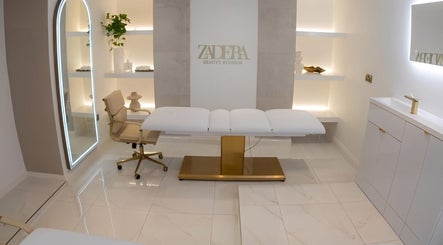 Luxurious spa room at Brows or Brows in London, England, GB with modern furnishings and serene ambiance.