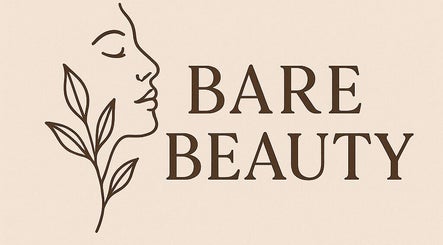 Bare Beauty Nails logo featuring elegant face line art, located in Caerphilly, Cymru, GB.