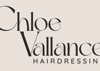 Chloe Vallance Hairdressing logo in Northwich, England, GB, showcasing elegant typography.