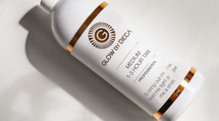 Glow by Jacinda tanning product from Gledswood Hills, New South Wales, AU on light background.